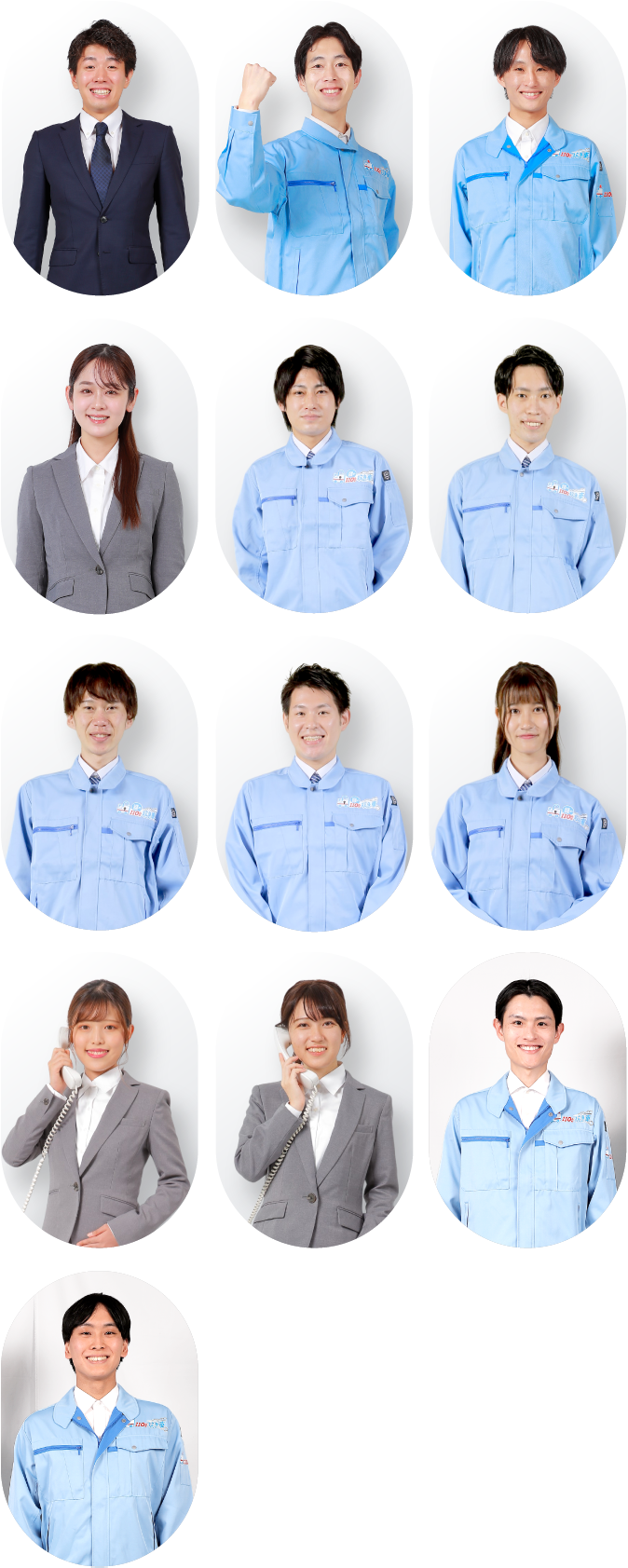 アンテナ110番救急車のスタッフ